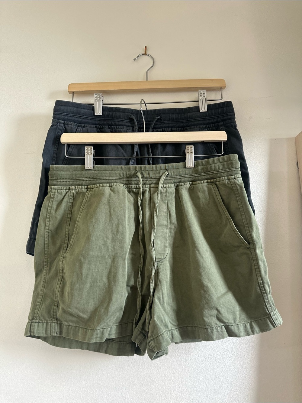 GAP Olive Green Drawstring Lounge Shorts
